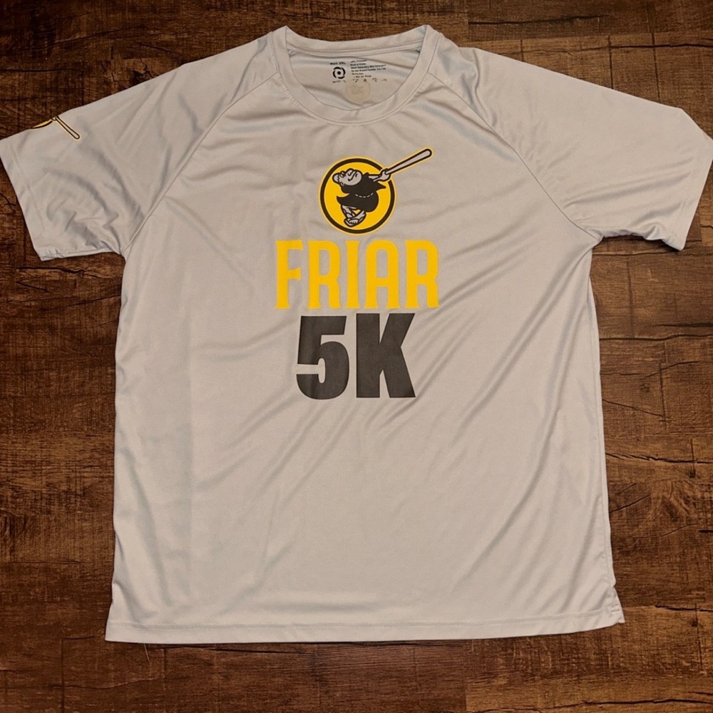 MLB San Diego Padres 5K running athletic T-shirt